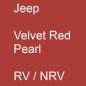 Preview: Jeep, Velvet Red Pearl, RV / NRV.